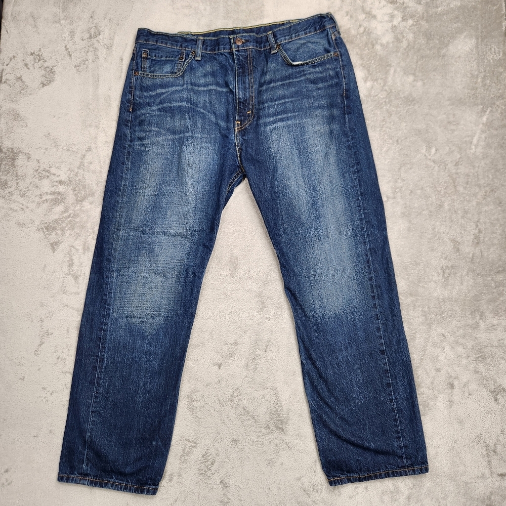 Levi Strauss Mens 505 Jeans Size 40/30 Excellent Used Condition 100% Cotton